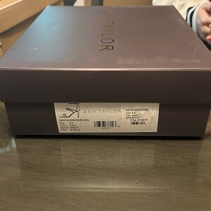 Ann Taylor, Rains Scalloped Heeled Sandal